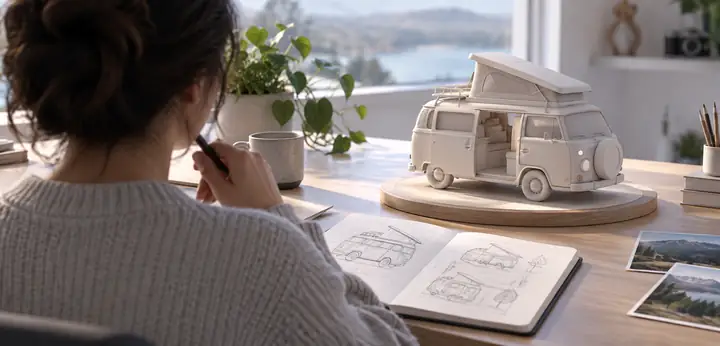 3Dモデルのアイデアを説明してください